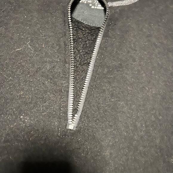 Kuhl Sweater Mens Medium Black Quarter Zip ** - Picture 2 of 7